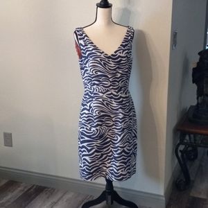 Lilly pullizer  navy  white dress
